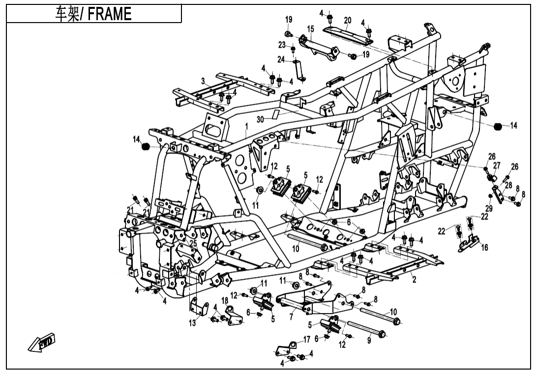 F03-V1 FRAME