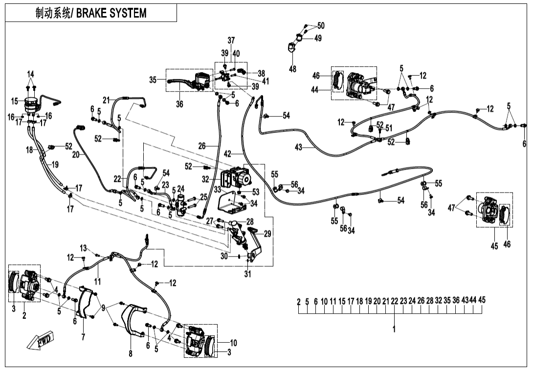 F08-B-V2 BRAKE SYSTEM(ABS)