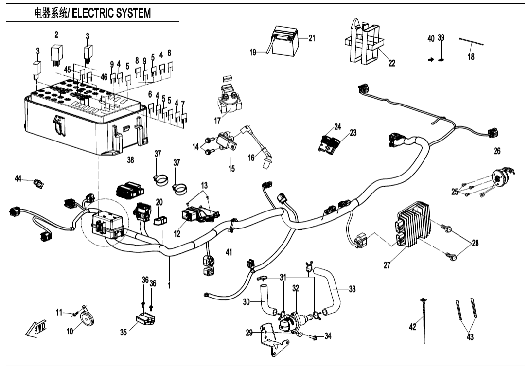 F15-1-B-V2 ELECTRIC SYSTEM(ABS)