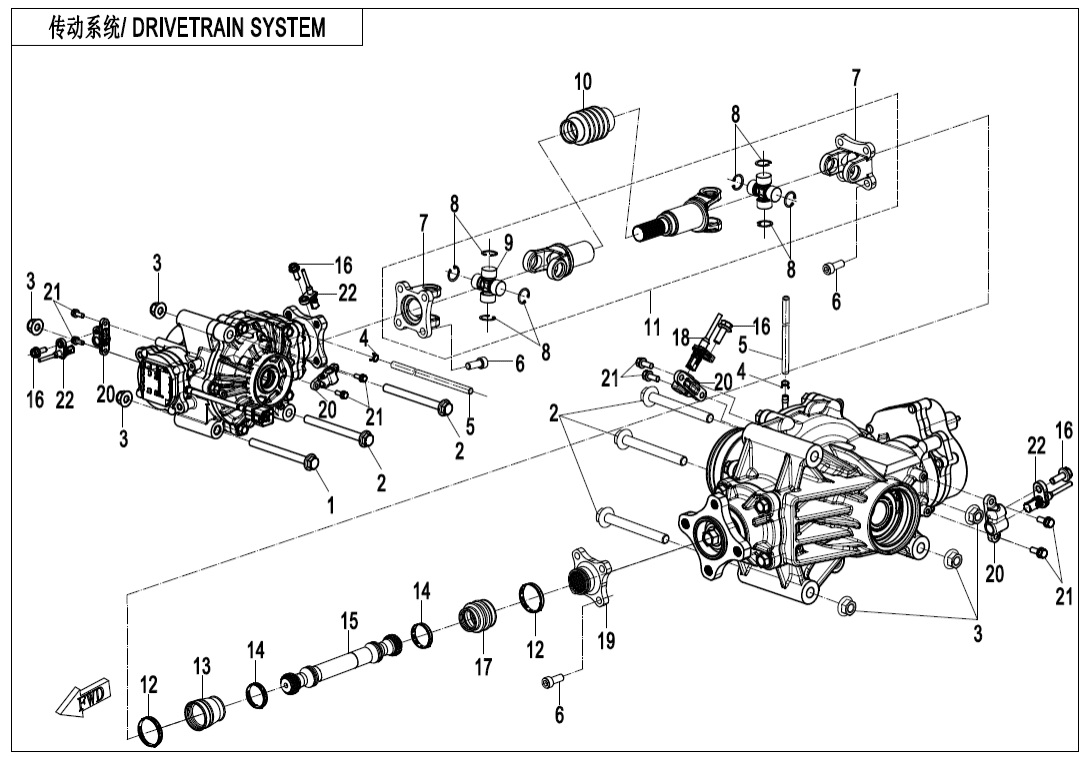 F30-V3 DRIVETRAIN SYSTEM