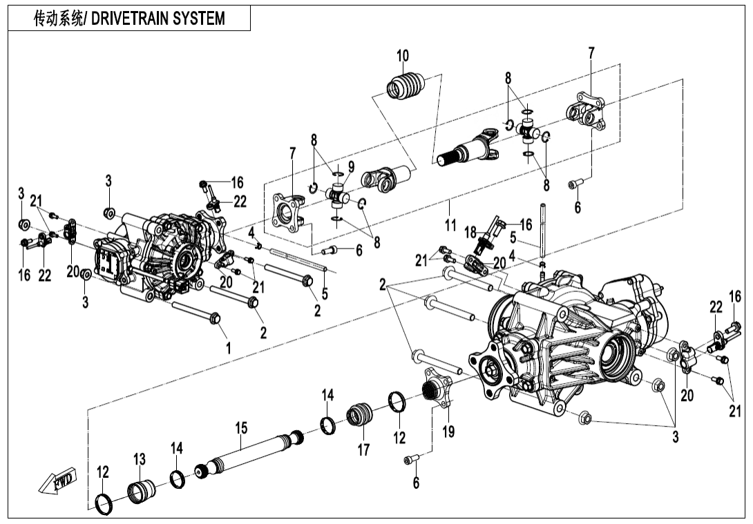 F30-V3 DRIVETRAIN SYSTEM