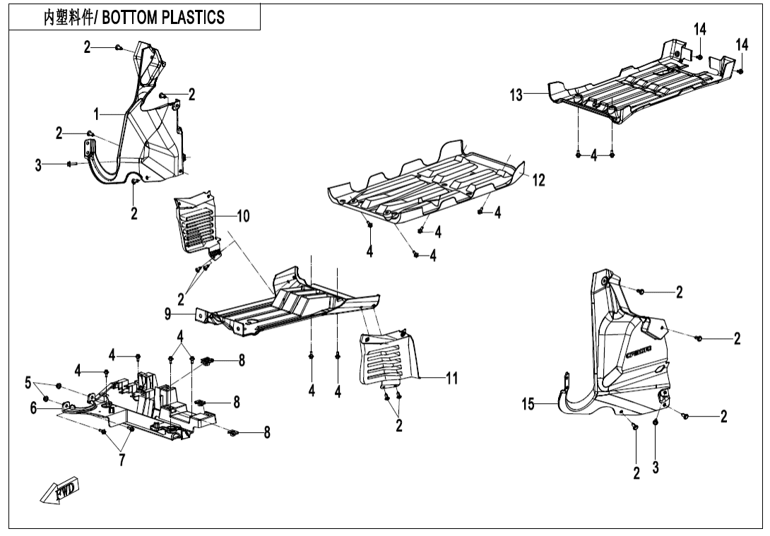 F04-7-V5 BOTTOM PLASTICS