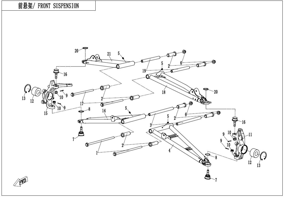 F05-1 FRONT SUSPENSION