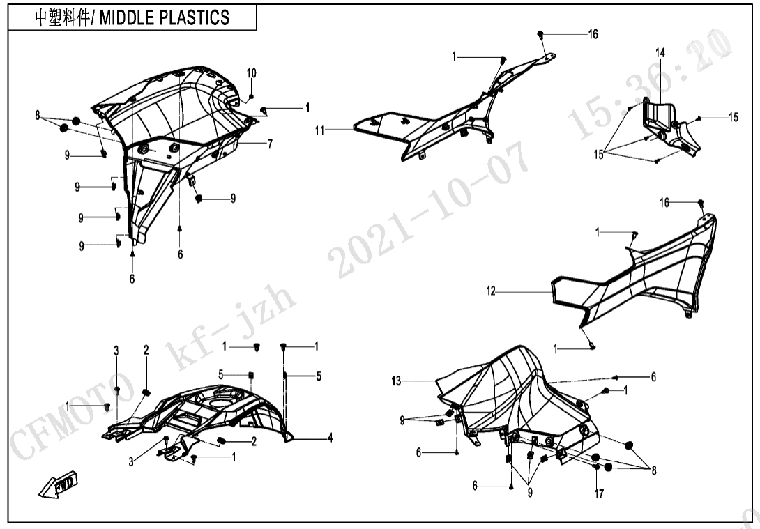 F04-4 MIDDLE PLASTICS
