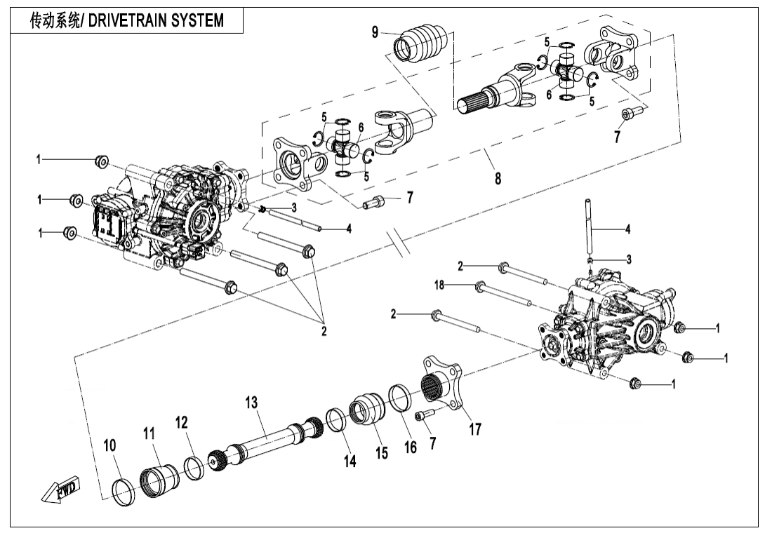 F30 DRIVETRAIN SYSTEM