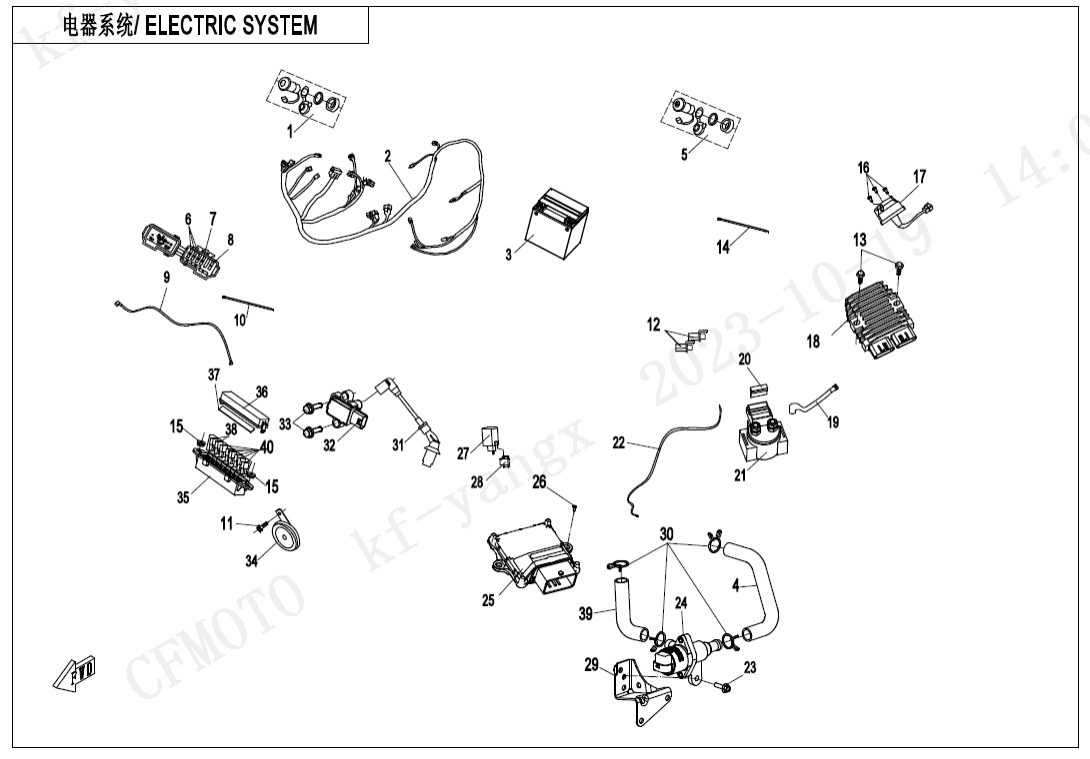 F15-1-V1 ELECTRIC SYSTEM
