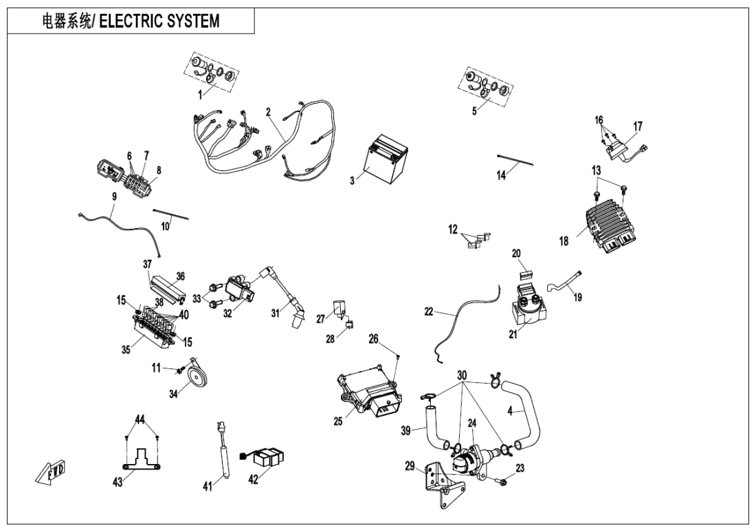 F15-1-V2 ELECTRIC SYSTEM