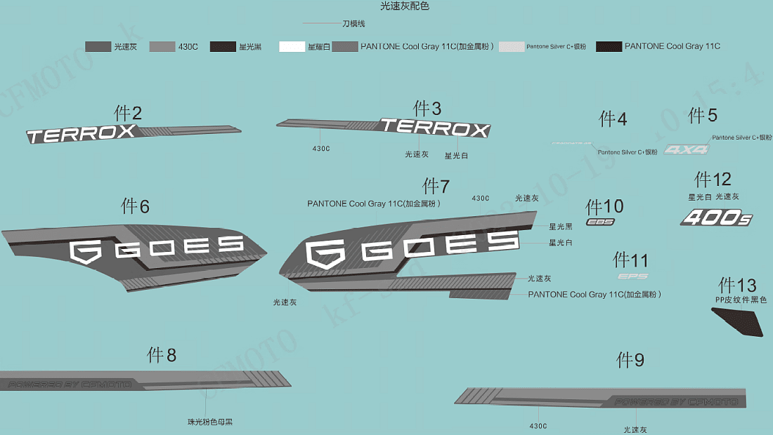 F19-1-C DECAL KITS(GHOST GREY, EPS)