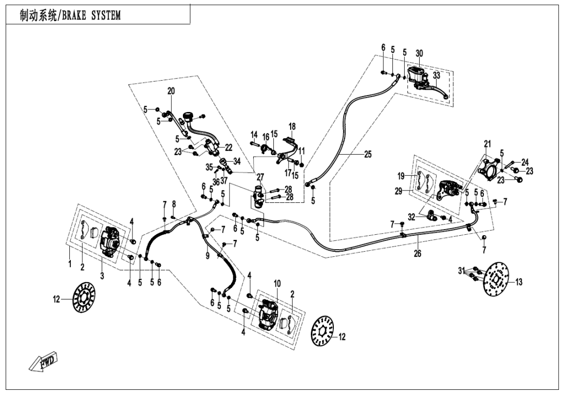 F08 BRAKE SYSTEM