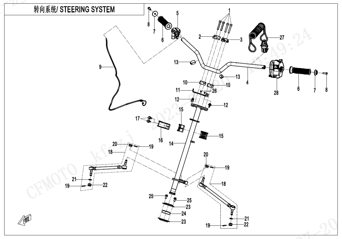 F10-V2 STEERING SYSTERM