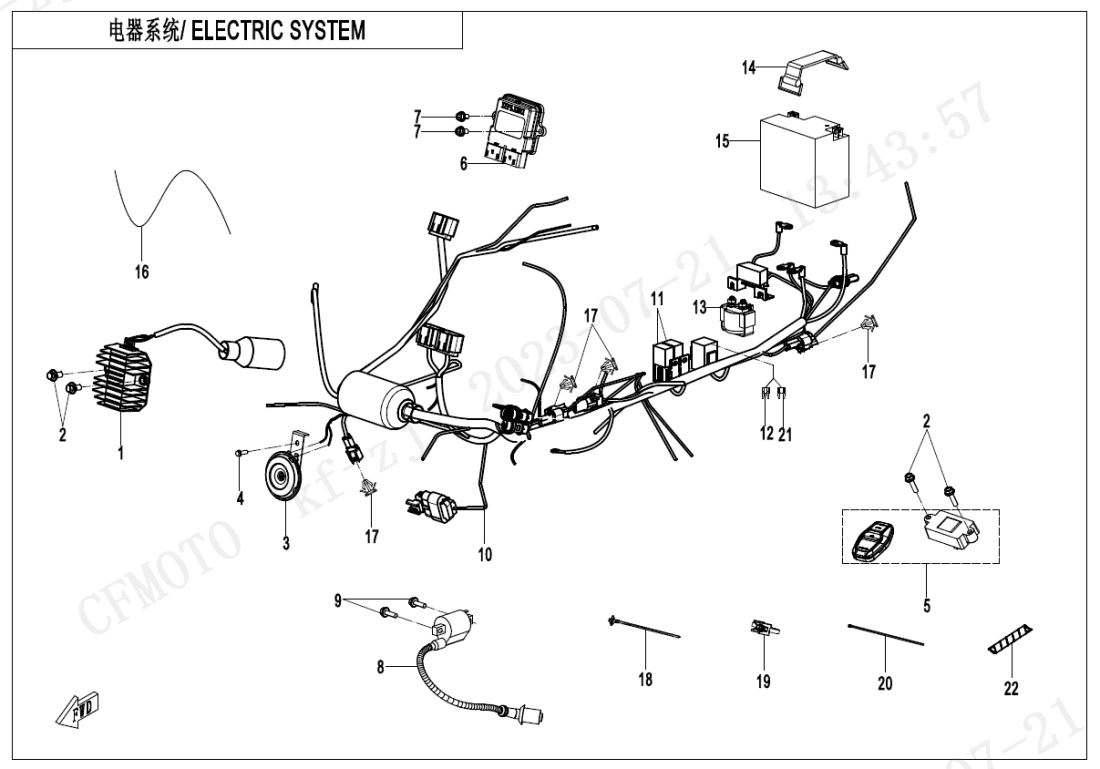 F15-1-V2 ELECTRIC SYSTEM