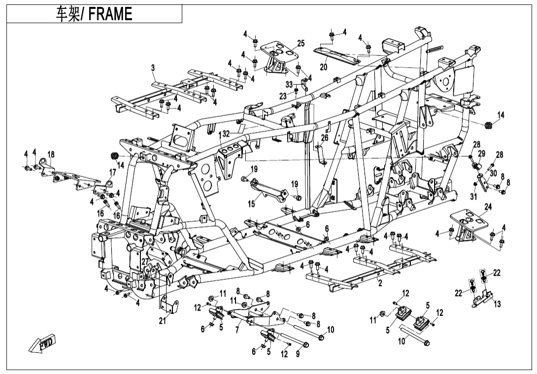 F03-V4 FRAME