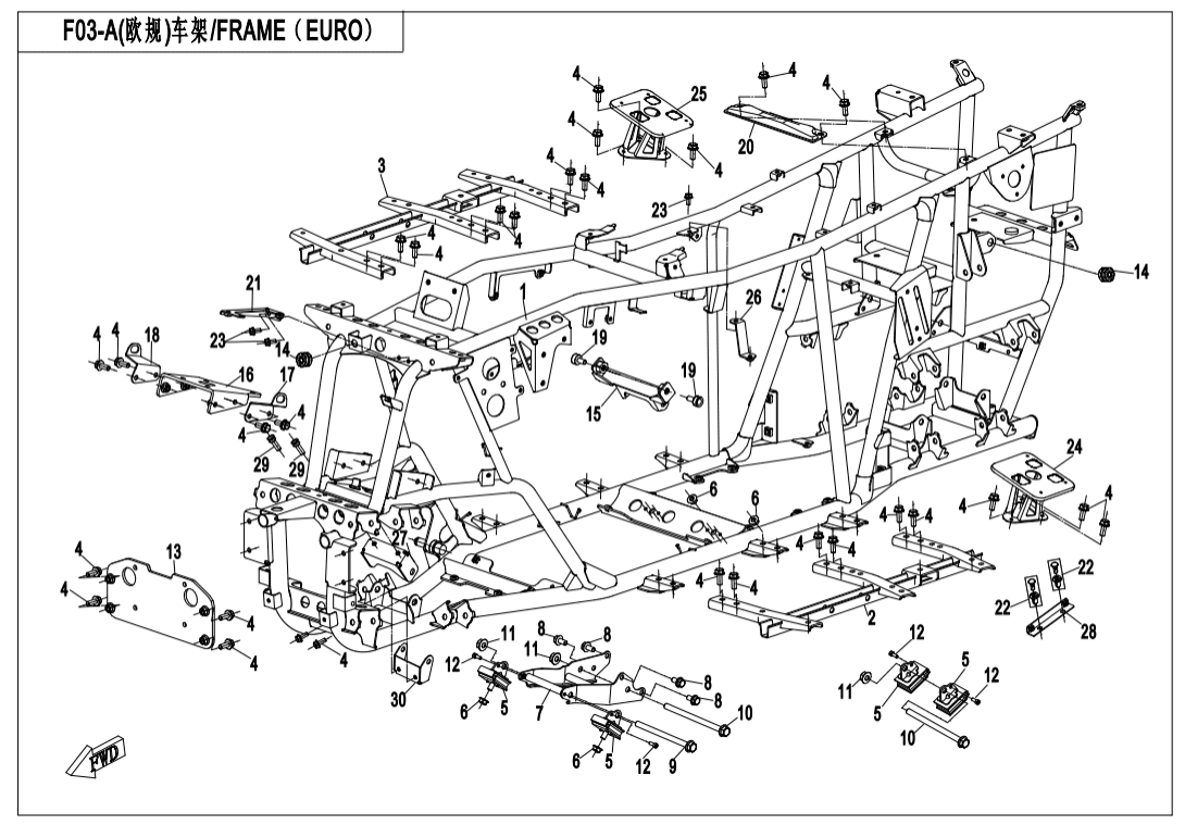 F03-A FRAME(EURO)