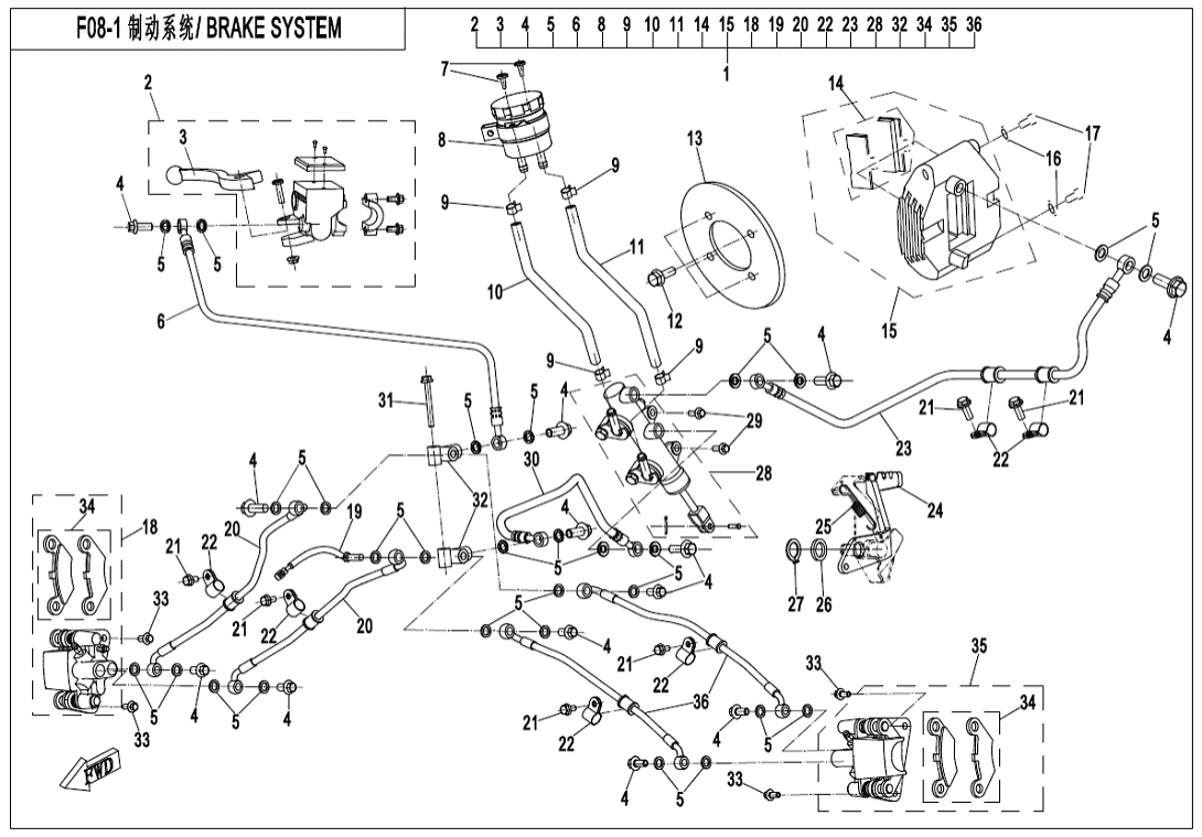 F08-1 BRAKE SYSTEM