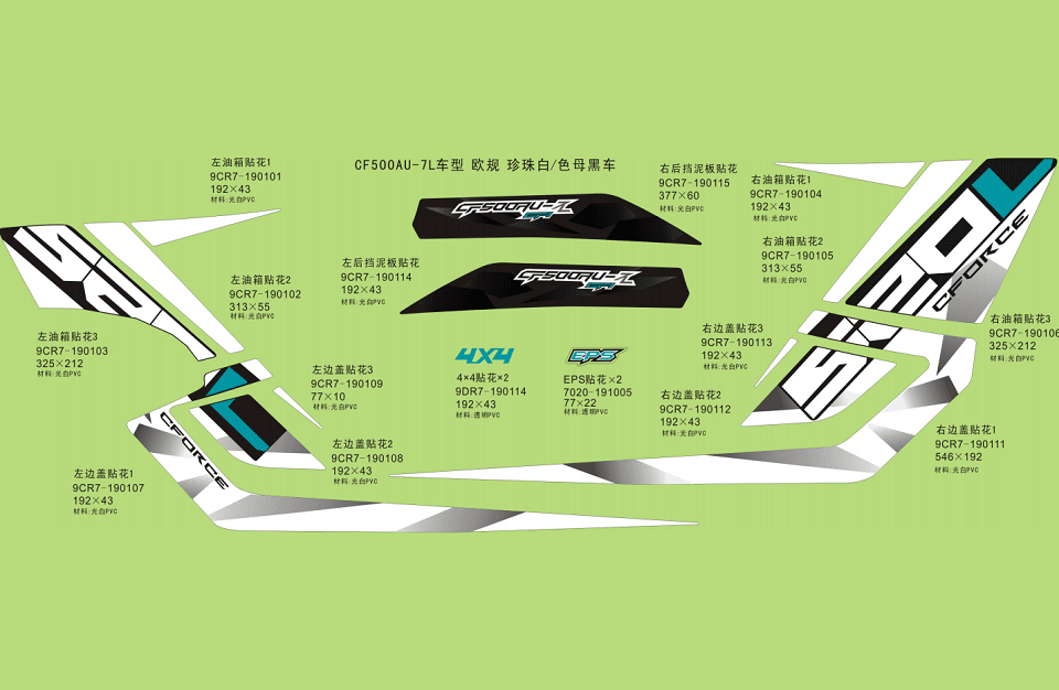 F19-B-1 DECAL(EURO,PEARL WHITE@^BLACK)