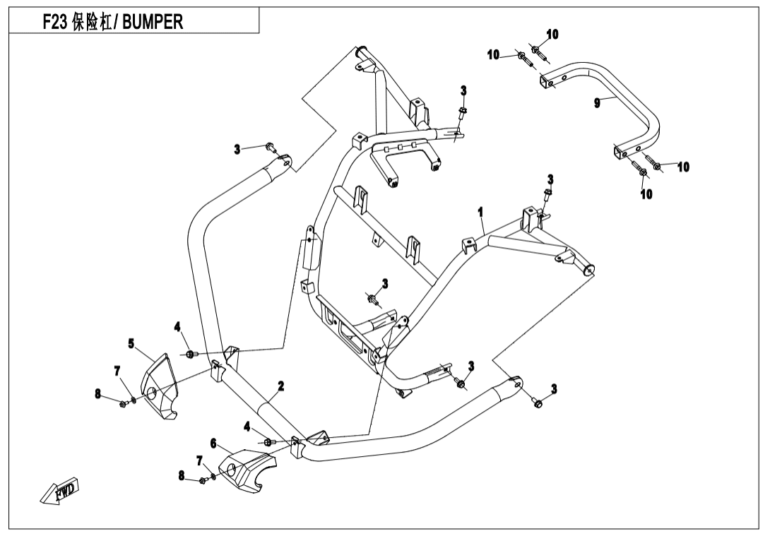 F23 BUMPER