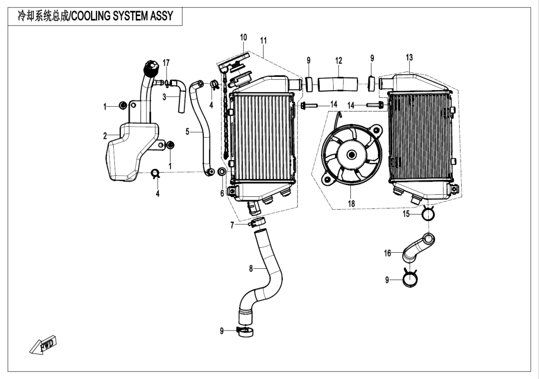 F18 COOLING SYSTEM