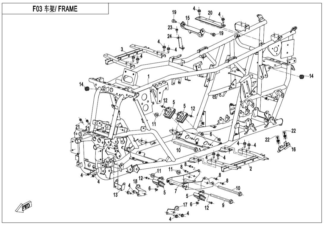 F03 FRAME