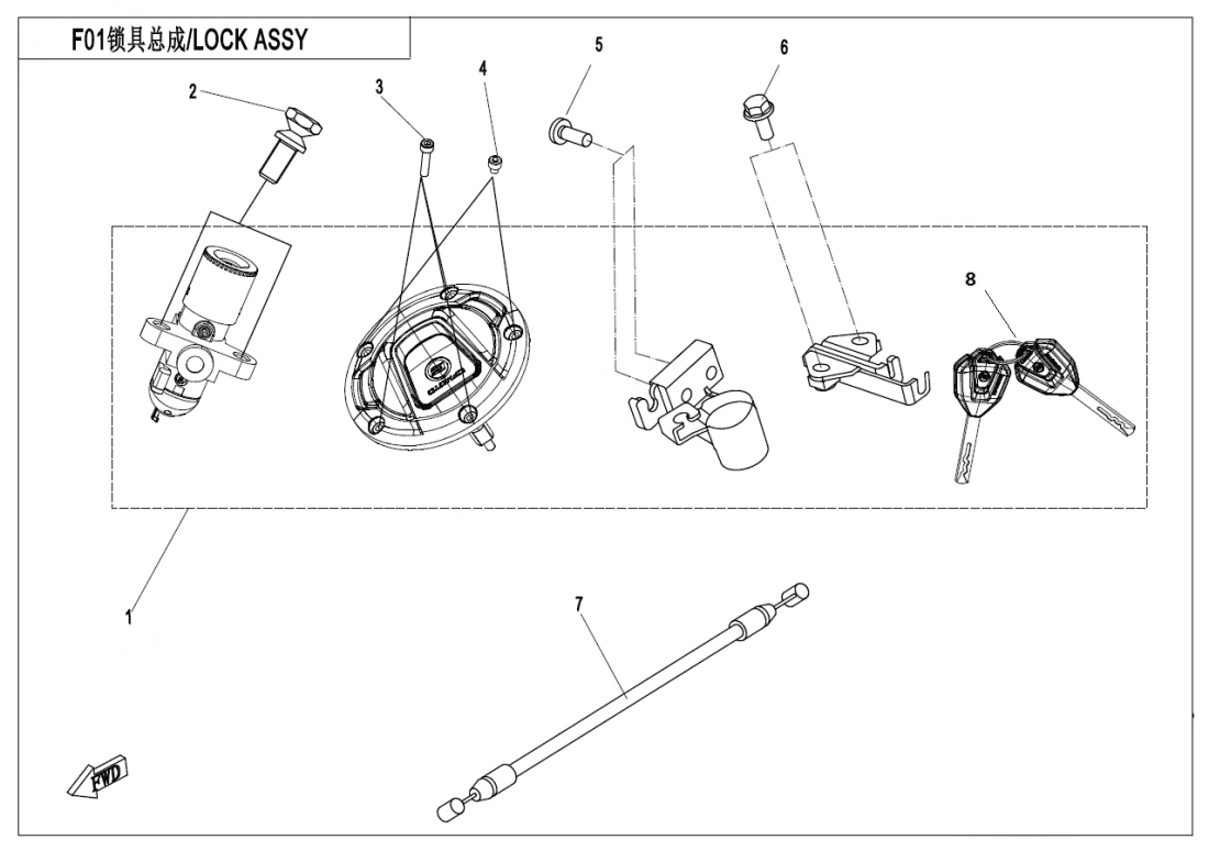 F01 LOCK KITS