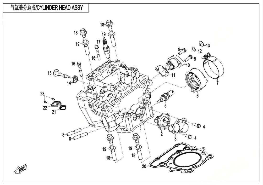 E02-2 CYLINDER COVER