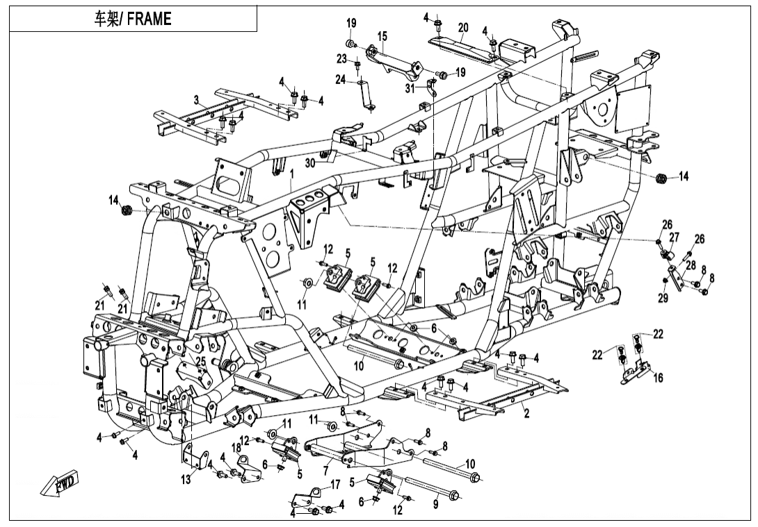 F03-V1 FRAME