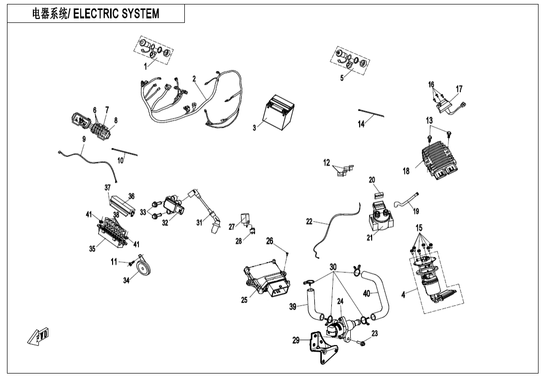F15-1-V4 ELECTRIC SYSTEM