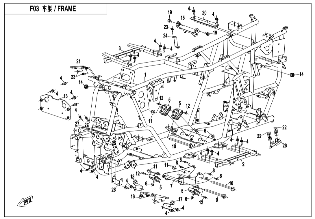 F03 FRAME