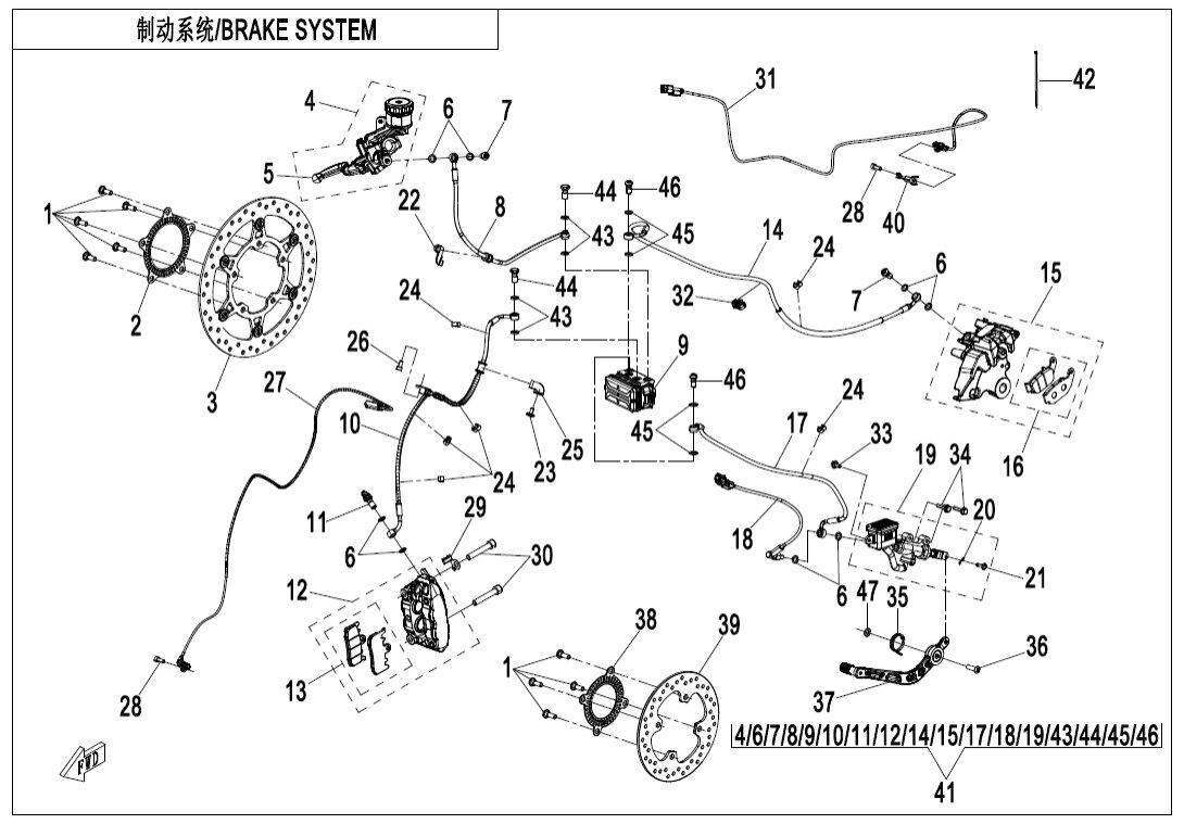 F08 BRAKE SYSTEM