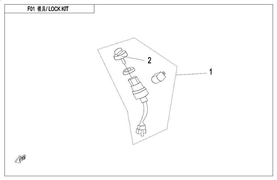 F01 LOCK KIT
