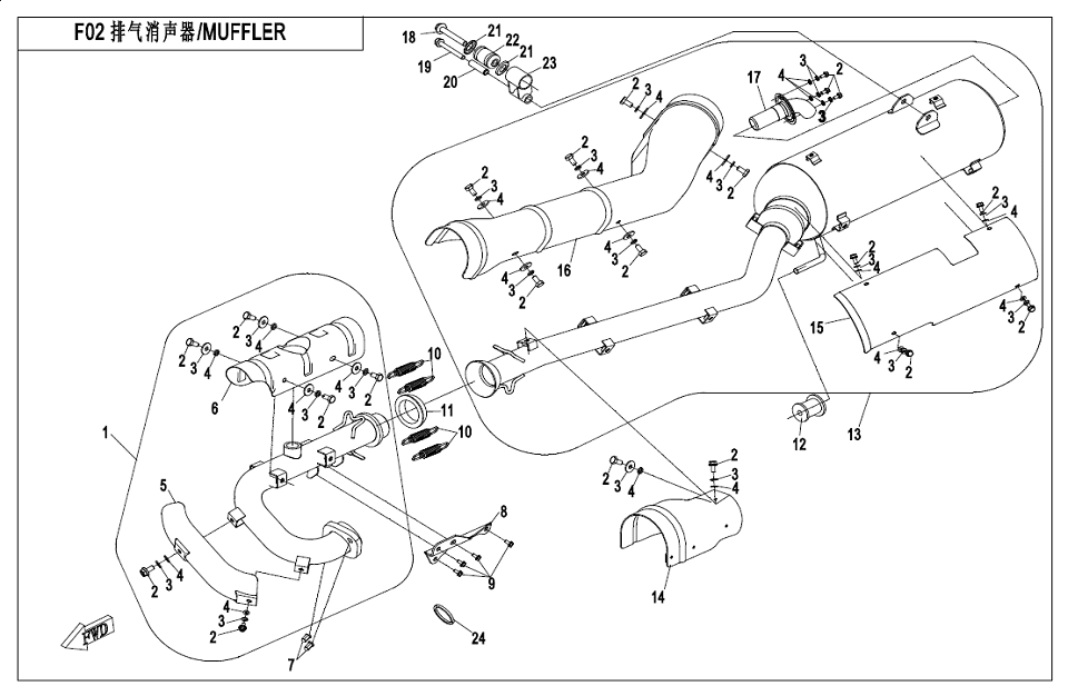 F02 MUFFLER