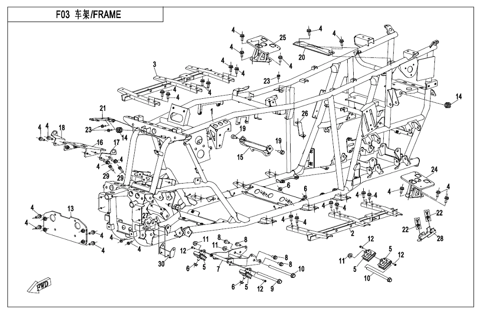 F03 FRAME
