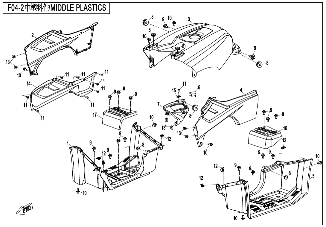 F04-2 MIDDLE PLASTICS