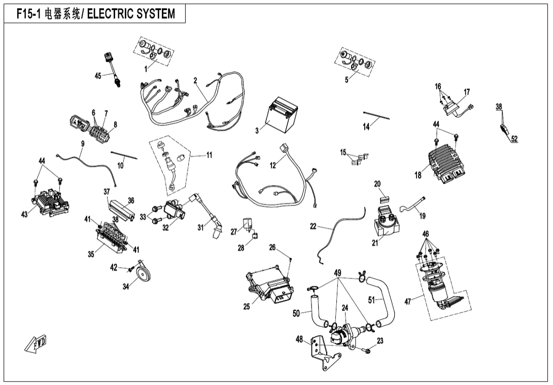 F15-1 ELECTRIC SYSTEM