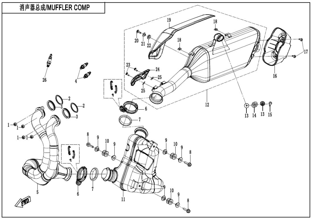 F02 MUFFLER