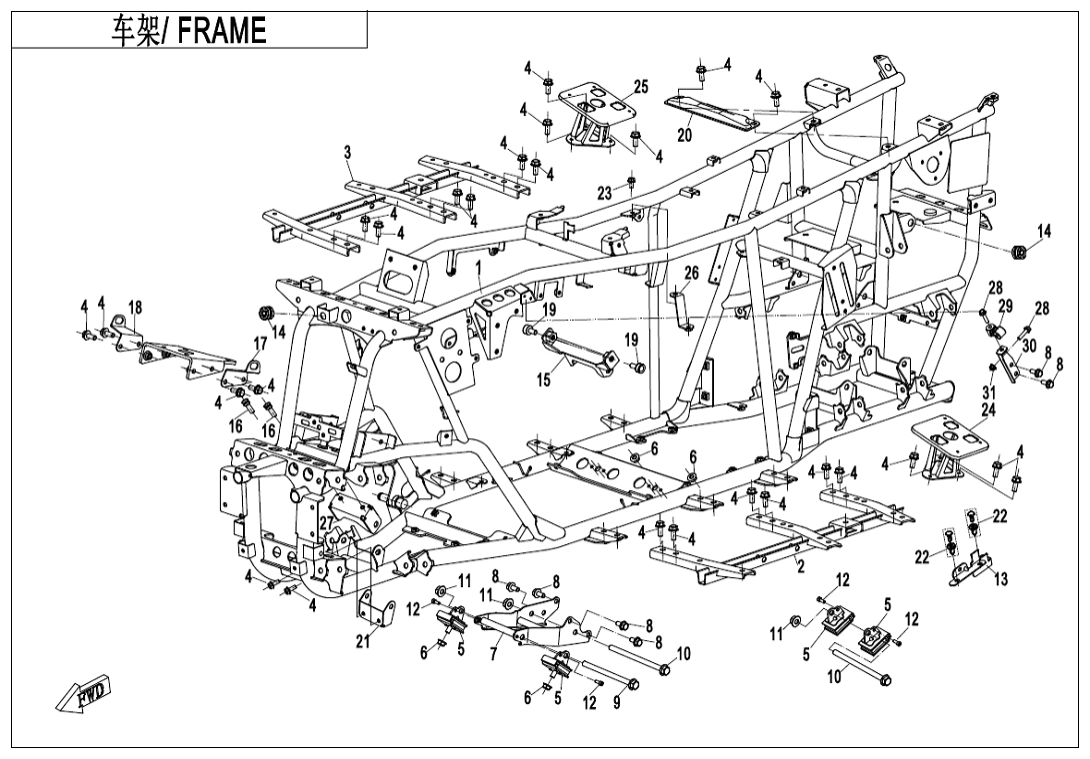 F03-V2 FRAME