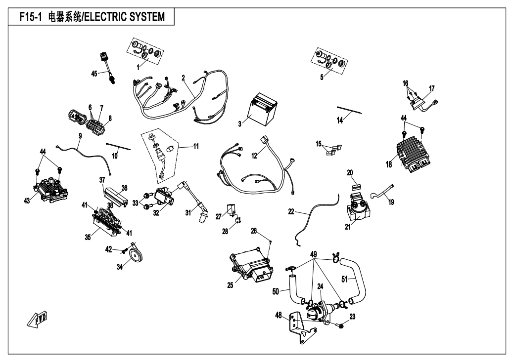 F15-1 ELECTRIC SYSTEM