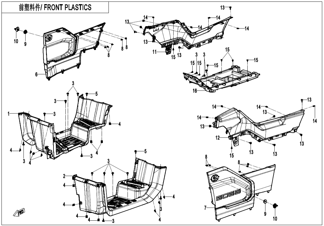 F04-3 MIDDLE PLASTICS