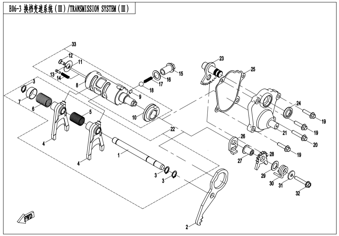E06-3 TRANSMISSION SYSTEM(3)