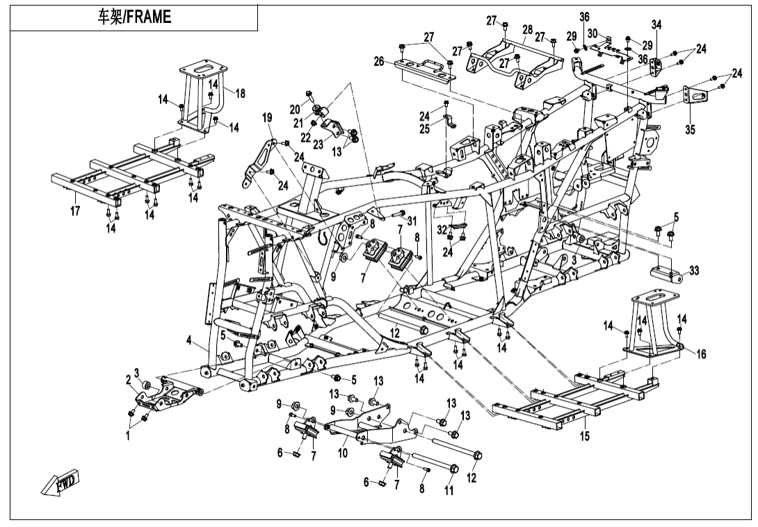F03-V2 FRAME
