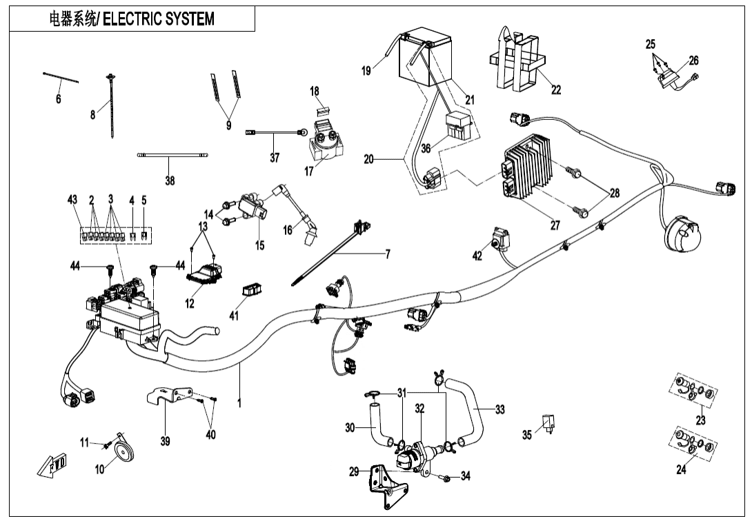 F15-1-B ELECTRIC SYSTEM