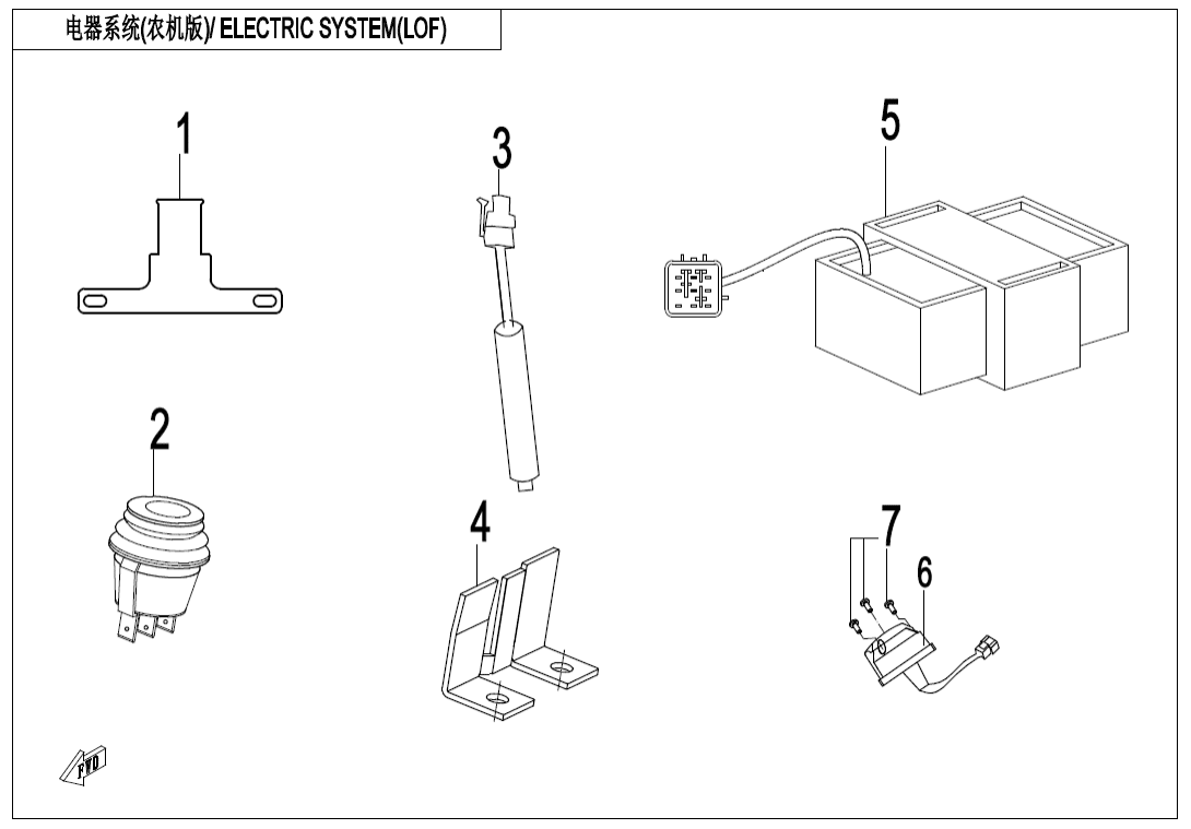 F15-4 ELECTRIC SYSTEM (LOF)