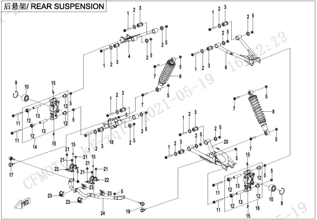 F06-V1 REAR SUSPENSION