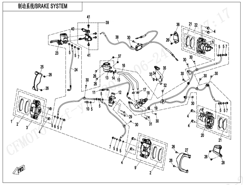 F08-V2 BRAKE SYSTEM