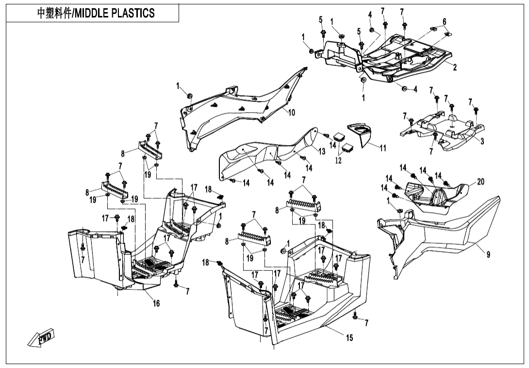 F04-3-B-V2 MIDDLE PLASTICS(RUSSIAN)