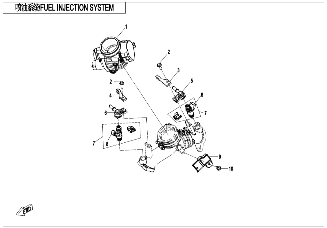 F15-3-B FUEL INJECTION SYSTEM-FOR FUEL VAPORIZATION SYSTEM