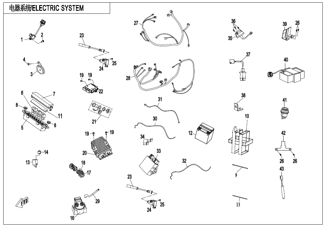 F15-1-F ELECTRIC SYSTEM(LOF,HIGH POWER)