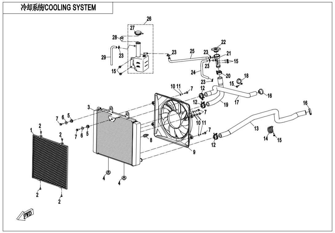 F18 COOLING SYSTEM