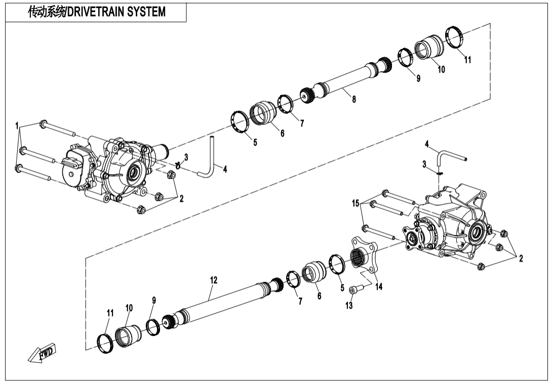 F30 DRIVETRAIN SYSTEM