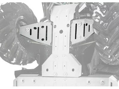 X850/X1000 Hliníkové kryty předních ramen RIVAL (pár)