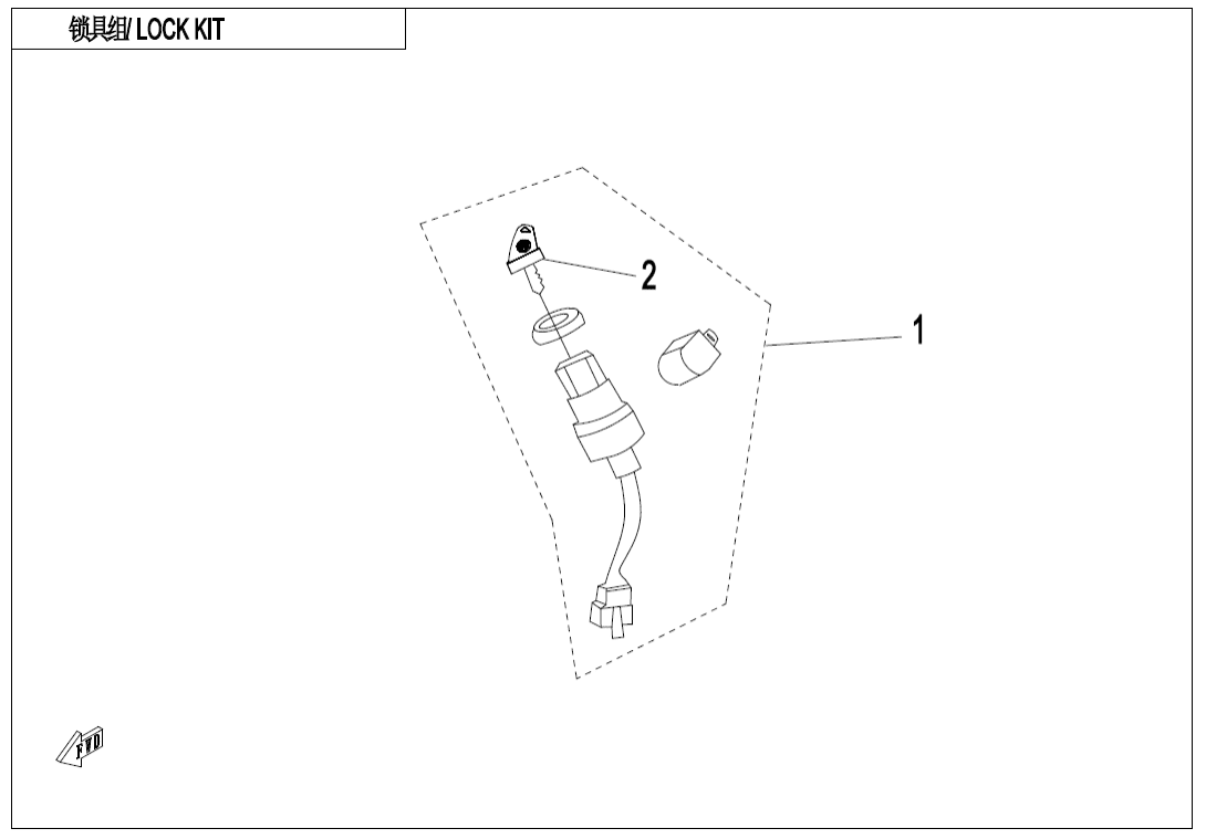 F01 LOCK KIT